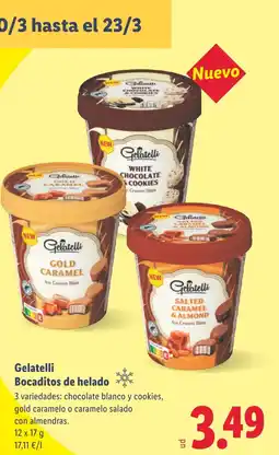 Lidl GELATELLI Bocaditos de helado oferta