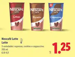 Lidl NESCAFE Latte Latte oferta