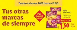 Lidl RUFFLES Sabor jamón oferta
