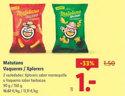 Lidl MATUTANO Vaqueros / Xplorers oferta