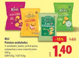 Lidl RISI Patatas onduladas oferta