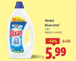Lidl HENKEL Dixan total oferta