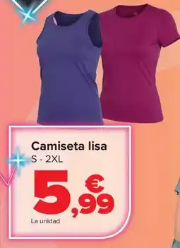 Carrefour Camiseta lisa oferta