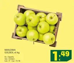 HiperDino Manzana golden oferta