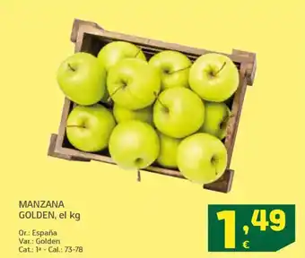HiperDino Manzana golden oferta