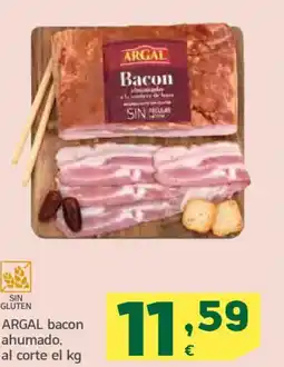 HiperDino ARGAL bacon ahumado oferta
