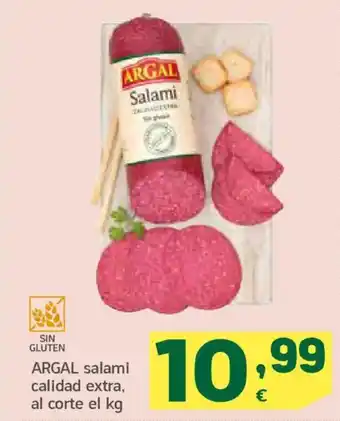 HiperDino ARGAL salami calidad extra oferta