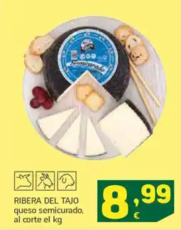 HiperDino RIBERA DEL TAJO queso semicurado oferta