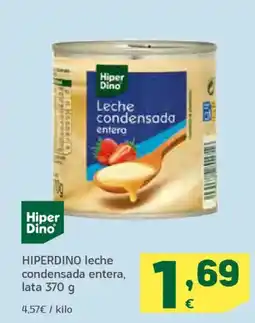 HiperDino HIPERDINO leche condensada entera oferta