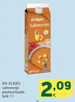 HiperDino IFA ELIGES salmorejo pasteurizado oferta