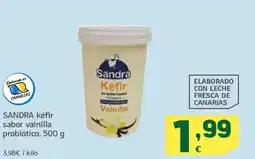 HiperDino SANDRA kéfir sabor vainilla probiótico oferta