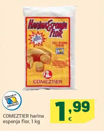 HiperDino COMEZTIER harina esponja flor oferta