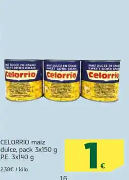 HiperDino CELORRIO maíz dulce oferta