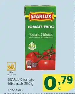 HiperDino STARLUX tomate frito oferta