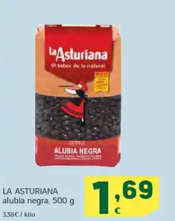 HiperDino LA ASTURIANA alubia negra oferta