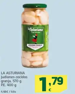 HiperDino LA ASTURIANA judiones cocidos granja oferta