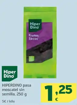 HiperDino HIPERDINO pasa moscatel sin semilla oferta