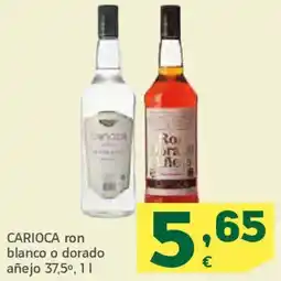 HiperDino CARIOCA ron blanco o dorado añejo 37,5° oferta