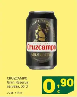 HiperDino CRUZCAMPO Gran Reserva cerveza oferta