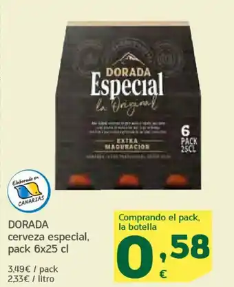 HiperDino DORADA cerveza especial oferta