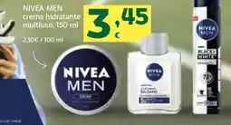 HiperDino NIVEA MEN crema hidratante multiuso oferta