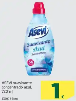 HiperDino ASEVI suavisante concentrado azul oferta
