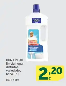 HiperDino DON LIMPIO limpia hogar distintas variedades baño oferta