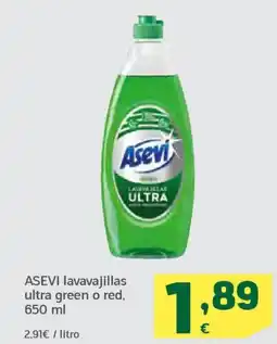 HiperDino ASEVI lavavajillas ultra green o red oferta