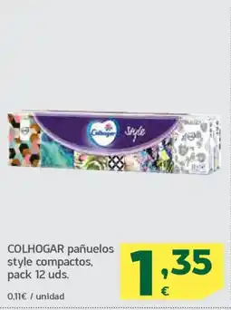 HiperDino COLHOGAR pañuelos style compactos, oferta