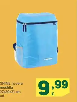 HiperDino SHINE nevera mochila oferta