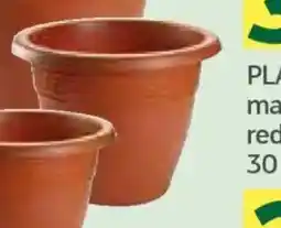 HiperDino PLASTICFORTE maceta redonda 30 cm oferta