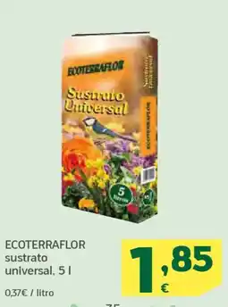 HiperDino ECOTERRAFLOR sustrato universal oferta