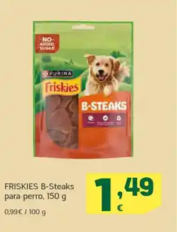 HiperDino FRISKIES B-Steaks para perro oferta