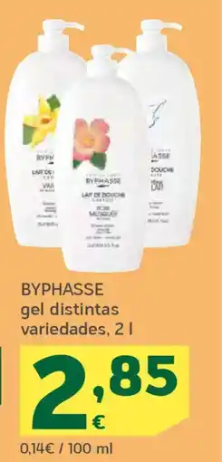 HiperDino BYPHASSE gel distintas variedades oferta