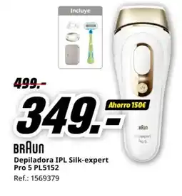 MediaMarkt BRAUN Depiladora IPL Silk-expert Pro 5 PL5152 oferta