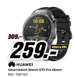 MediaMarkt HUAWEI Smartwatch Watch GT5 Pro 46mm oferta