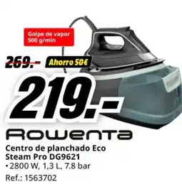 MediaMarkt ROWENTA Centro de planchado Eco Steam Pro DG9621 oferta