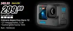 MediaMarkt Cámara deportiva Hero 12 oferta