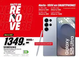 MediaMarkt SAMSUNG Smartphone Galaxy S25 Ultra 5G oferta
