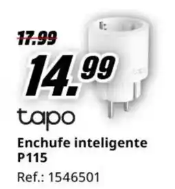 MediaMarkt TAPO Enchufe inteligente P115 oferta