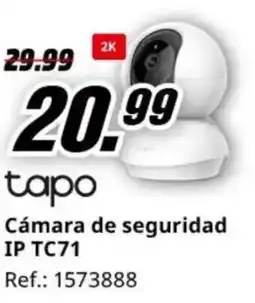 MediaMarkt TAPO Cámara de seguridad IP TC71 oferta