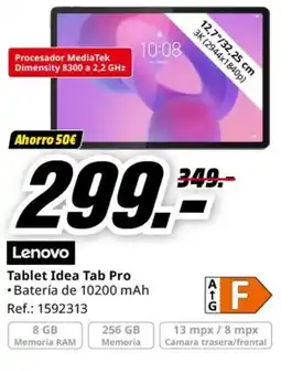 MediaMarkt LENOVO Tablet Idea Tab Pro oferta