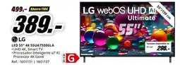 MediaMarkt LG LED 55" 4K 55UA75006LA oferta