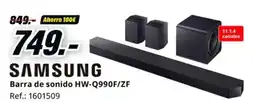 MediaMarkt SAMSUNG Barra de sonido HW-Q990F/ZF oferta