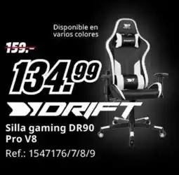 MediaMarkt DRIFT Silla gaming DR90 Pro V8 oferta