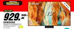 MediaMarkt SAMSUNG Neo QLED 75" 4K TQ75QN73FATXXC oferta
