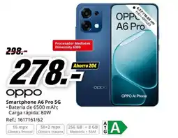 MediaMarkt OPPO Smartphone A6 Pro 5G oferta