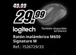 MediaMarkt LOGITECH Ratón inalámbrico M650 Signature M oferta