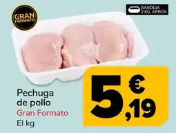 Supeco Pechuga de pollo oferta
