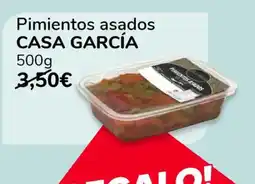 Supeco CASA GARCÍA Pimientos asados oferta